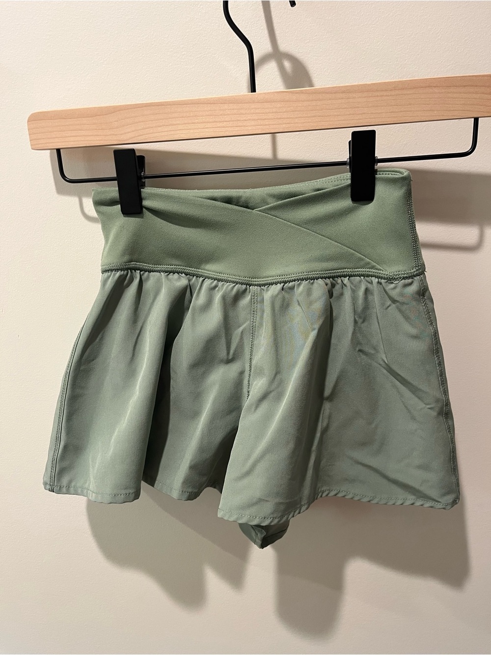 Yogalicious Sage Green Athletic Short